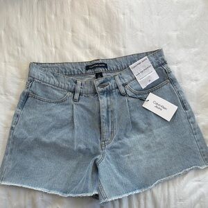 Calvin Klein Light Blue Jean Shorts